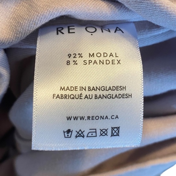 RE ONA | NWT Sophia One Shoulder Dress in Mauve Size S - Picture 10 of 10